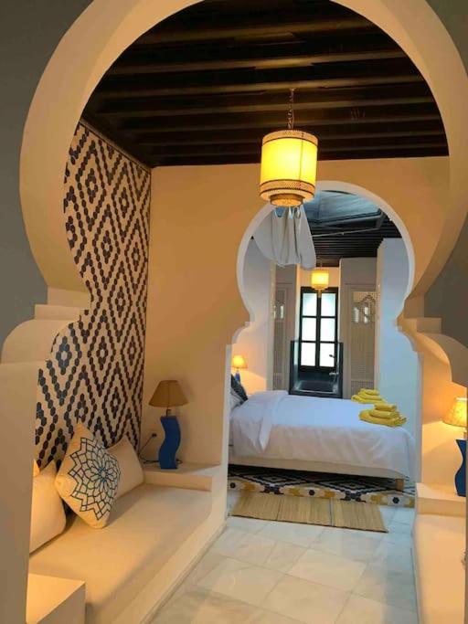 Вілла Asilah * Dar Badiaa * Riad Vue Sur L'Atlantique Екстер'єр фото
