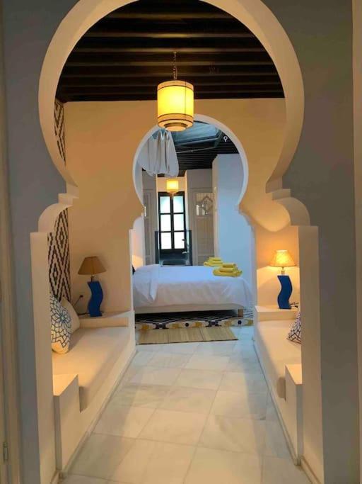 Вілла Asilah * Dar Badiaa * Riad Vue Sur L'Atlantique Екстер'єр фото
